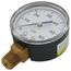 2" Lower Mount Pressure Gauge, ABS Brass Dry (0-60 psi)