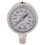2" Dial Stainless Steel Pressure Gauge - Lower Mounted (0-100 PSI)