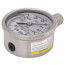 2" Dial Stainless Steel Pressure Gauge - Lower Mounted (0-100 PSI)