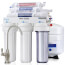 6-Stage Reverse Osmosis Under Sink Drinking Water Filter System w/ Brushed Nickel Faucet