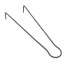 3/4" x 8" Carbon Steel Pipe Hook