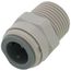 1/2" OD x 1/2" BSPT Male Adapter