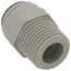 1/2" OD x 1/2" BSPT Male Adapter