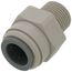 1/2" OD x 3/8" NPTF Male Adapter