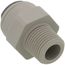 1/2" OD x 3/8" NPTF Male Adapter