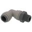 1/2" x 3/8" OD BSPT Swivel Elbow
