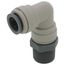 1/2" x 1/2" OD BSPT Swivel Elbow