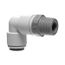 1/2" x 1/2" OD NPTF Swivel Elbow