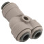 1/4" Gray Acetal Two Way Divider