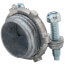3/8" Zinc-plated Die Cast Steel NM-B Connectors for 1/2" Knockouts (25-Pack)