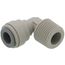 5/16" OD x 3/8" NPTF Speedfit Rigid 90-Degree Elbow