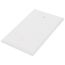 1-Gang Blank Wall Plate, Mid-Size, Polycarbonate - White