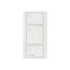 Original 3-Button Original Pico Smart Remote, with Light Icons, PJ2-3B-TSW-L01, Snow