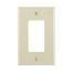 1-Gang Electrical Midway Wall Plate, Decora (Light Almond)