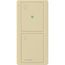 2-Button Pico Smart Remote with Night Light, with Light Icons, PJN-2B-GIV-L01, Ivory