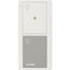2-Button Pico Smart Remote with Night Light, with Light Icons, PJN-2B-GWG-L01, White/Gray