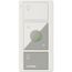 Original 3-Button Pico Smart Remote w/ Night Light, Raise/Lower, Preset, w/ Light Icons, PJ2-3BRL-GWG-L01, White/Gray