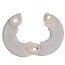 1/2" IPS Floor & Ceiling Plate w/o Spring, 2-3/4" OD (Chrome Plated)