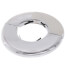 1-1/4" IPS Heavy Duty Floor and Ceiling Plate w/ Spring, 3-1/2" OD (Chrome Plated)