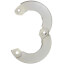 1-1/2" IPS Floor & Ceiling Plate w/o Spring, 3-1/2" OD (Chrome Plated)
