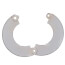 2" IPS Floor & Ceiling Plate w/o Spring, 4-1/4" OD (Chrome Plated)