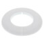 2" Flexible Floor & Ceiling Plate, 4.45" Flange OD (White)