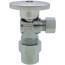 1/2" Nom CPVC x 3/8" OD Comp. 1/4 Turn Angle Stop, Lead Free (Chrome)