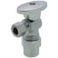 1/2" Nom CPVC x 3/8" OD Comp. 1/4 Turn Angle Stop, Lead Free (Chrome)