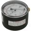 2-1/2" PLP Steel Low Pressure Gauge, 1/4" Bottom NPT w/ Brass Internals (0-200" WC)