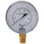2-1/2" PLP Steel Low Pressure Gauge, 1/4" Bottom NPT w/ Brass Internals (0-5 PSI)