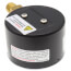 2-1/2" PLP Steel Low Pressure Gauge, 1/4" Bottom NPT w/ Brass Internals (0-10 PSI)