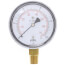 2-1/2" PLP Steel Low Pressure Gauge, 1/4" Bottom NPT w/ Brass Internals (0-10 PSI)