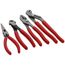 Pliers Set, 4-Piece (Groove Joint, Slip Joint, Long Nose, Diagonal Cutting)