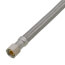 12" Braided Stainless Steel Toilet Connector (3/8" Compression x 7/8" Ballcock)