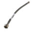 12" Braided Stainless Steel Toilet Connector w/ Metal Nut (3/8" Compression x 7/8" Ballcock)
