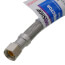 48" Braided Stainless Steel Dishwasher Connector w/ Garden Hose Elbow (3/8" x 3/8" Compression Thread)
