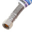 72" Braided Stainless Steel Dishwasher Connector w/ Garden Hose Elbow (3/8" x 3/8" Compression Thread)