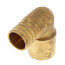 1" PEX x 1" Copper Fitting Brass Elbow (Lead Free)