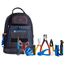 TK-121B Backpack Fiber Prep Kit+ to Prepare Fiber Optic Cables for Termination