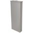 225 Amp Main Breaker/Convertible Load Center, 42 Spaces, 64 Circuits, 1-Phase 3-Wire 120/240V, Copper Bus, NEMA-3R, Gray