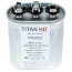 25/8 MFD Oval Dual Motor Run Capacitor (370V)