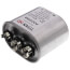 5/5 MFD Oval Dual Motor Run Capacitor (370V)