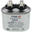 6 MFD Oval Motor Run Capacitor (440/370V)