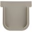 Closed End Cap for Channel & Trench Drain (Gray)