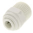 1/4" OD x 3/8" NPTF Male Adapter (Single-Pack)