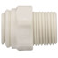 3/8" Tube OD x 3/8" NPTF Male Connector (Single-Pack)