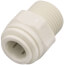 3/8" Tube OD x 3/8" NPTF Male Connector (Single-Pack)