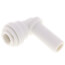 3/8" x 1/4" Plug In Elbow (Polypropylene)