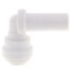 3/8" x 1/4" Plug In Elbow (Polypropylene)