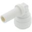 3/8" x 3/8" Plug In Elbow (Polypropylene)